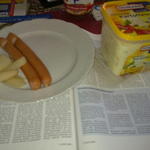 Backwurst an Kartoffelsalat