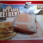 Und noch ein Cheeseburger, diesmal aber McDonalds.