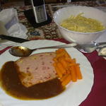 Kässpätzle an PizzaLeberkäse und Nudeln