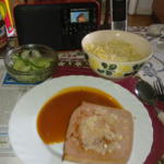 Leberkäse an Kässpätzle